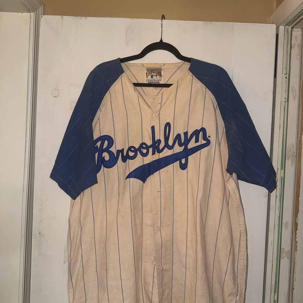 Brooklyn Dodgers Jackie Robinson #42 vintage Cooperstown collection jersey